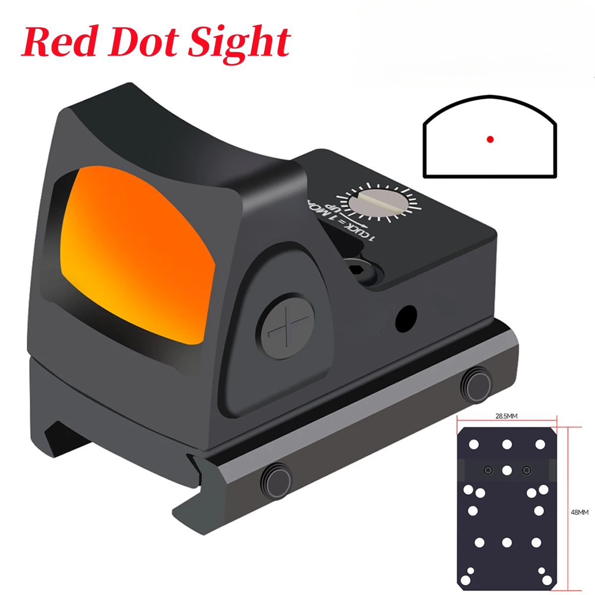 Outdoor Hunting Range - Mini Red Dot Sight Tactical Optic
