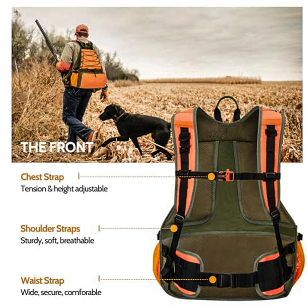 Hunting Quail - Rompi Berburu Taktis untuk Pria, Tas