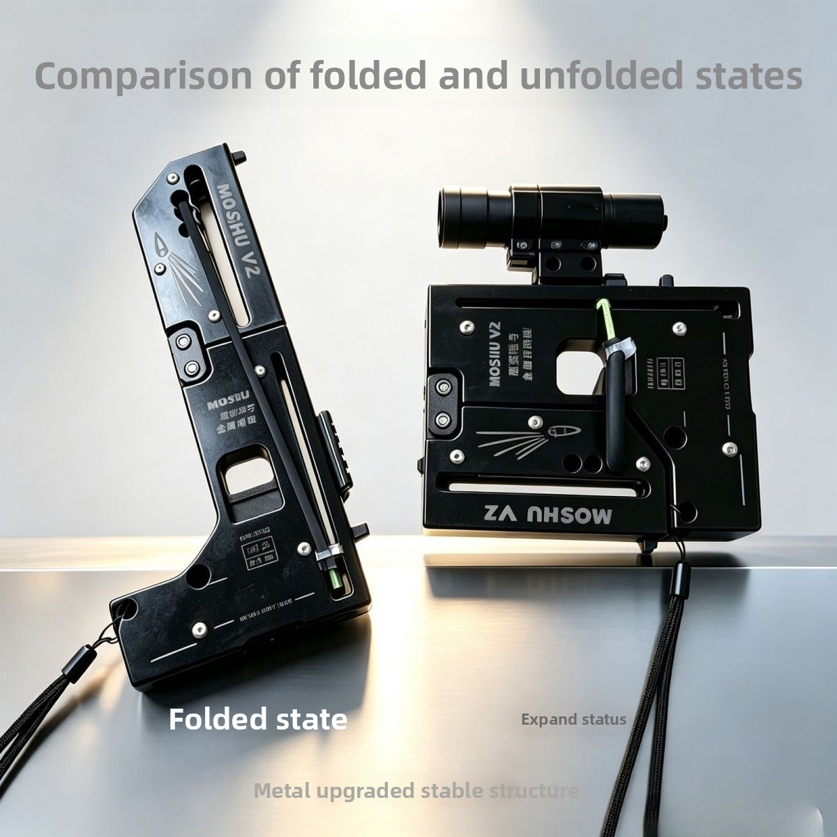 Outdoor Hunting Movies - Ketapel Logam MagaPivot Portabel Lipat EDC