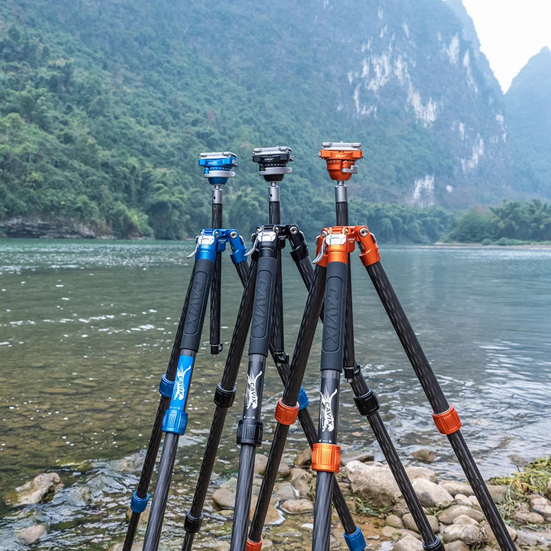 Outdoor Hunting Video Camera - Tripod Serat Karbon Pengunci Cepat |