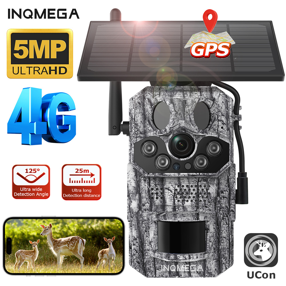 Outdoor Hunting Video Camera - INQMEGA4G 2K 5MP PIR gerakan diaktifkan
