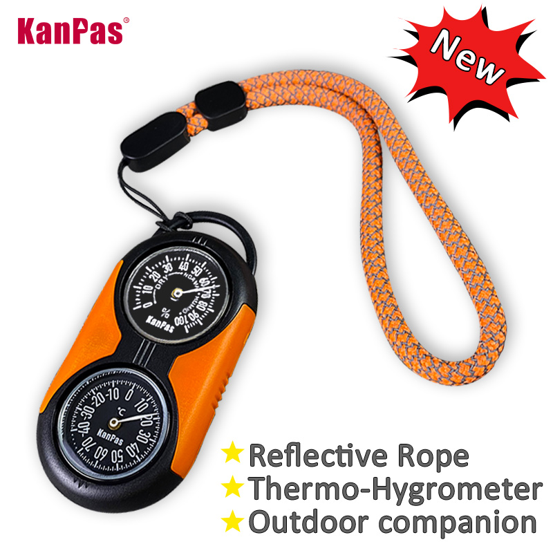 Hunting Outdoor Thermometer - KANPAS Kit kompas termometer/Kit termohigrometer berkualitas/untuk