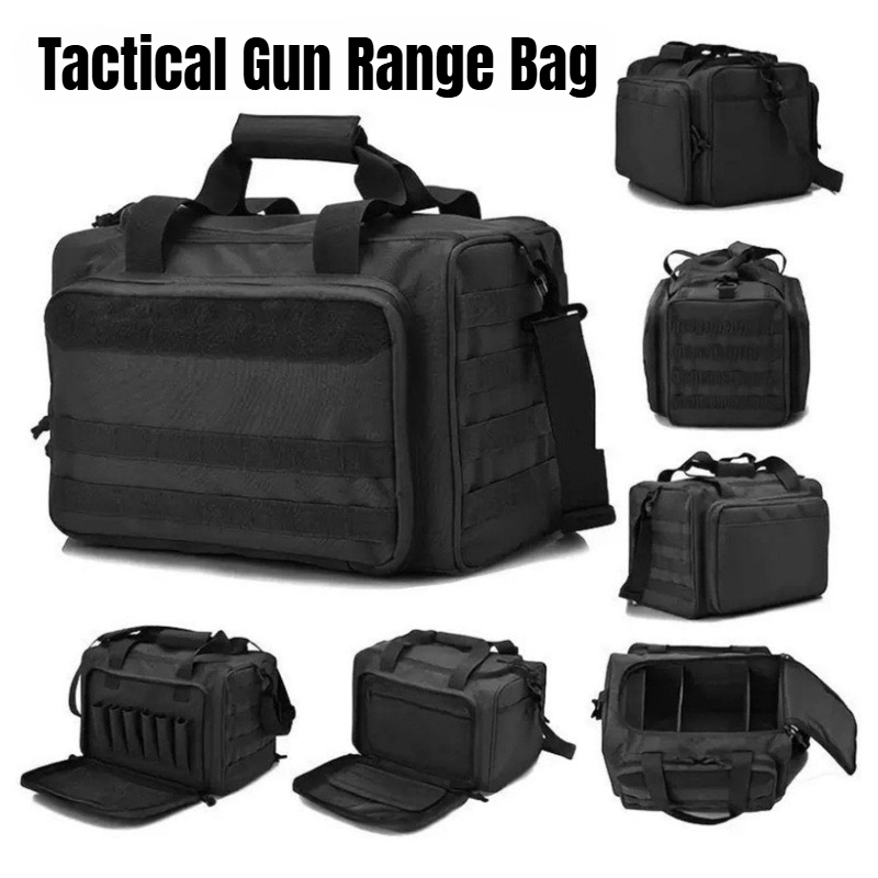 Outdoor Hunting Range - Tas Senjata Taktis Sistem Molle, Kantong
