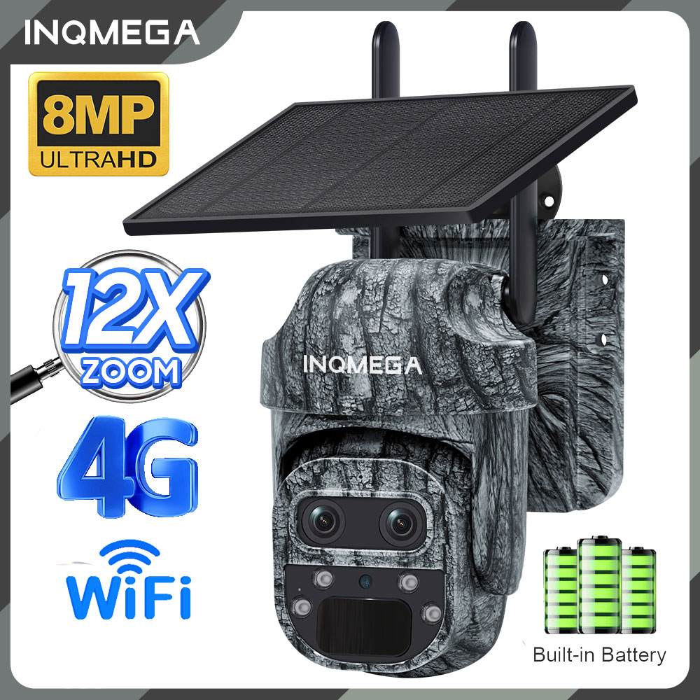 Outdoor Hunting Camera Wifi - Kamera Tenaga Surya WIFI SIM 4K