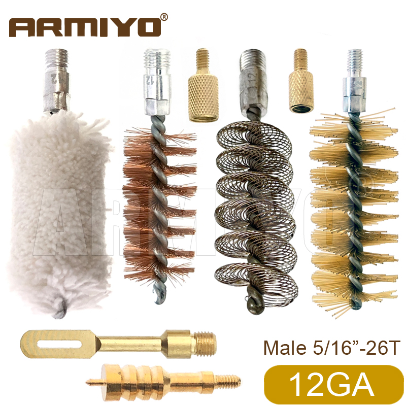 Gun Cleaning Rod - Armiyo .17Cal ~ 12GA Sikat Pembersih
