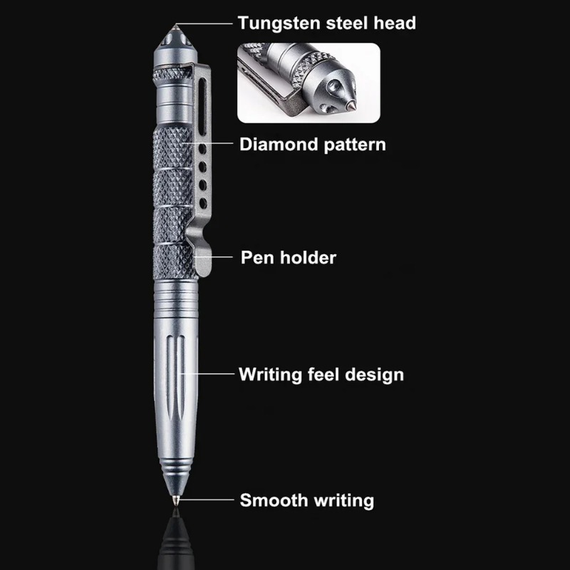 Tactical Pen Tool - Penjualan Terbaik Pena Taktis Militer Paduan