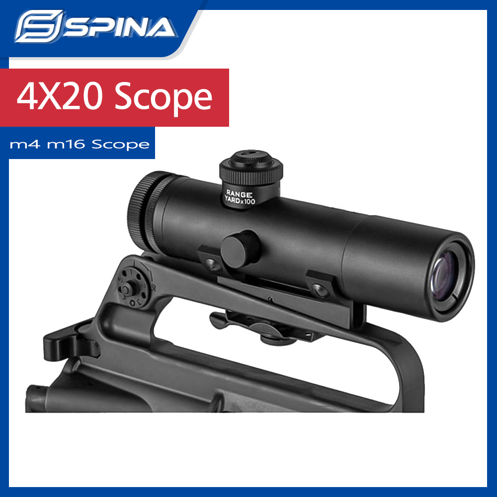 Outdoor Hunting Range - Teropong Senapan Taktis HD 4X20 Dengan
