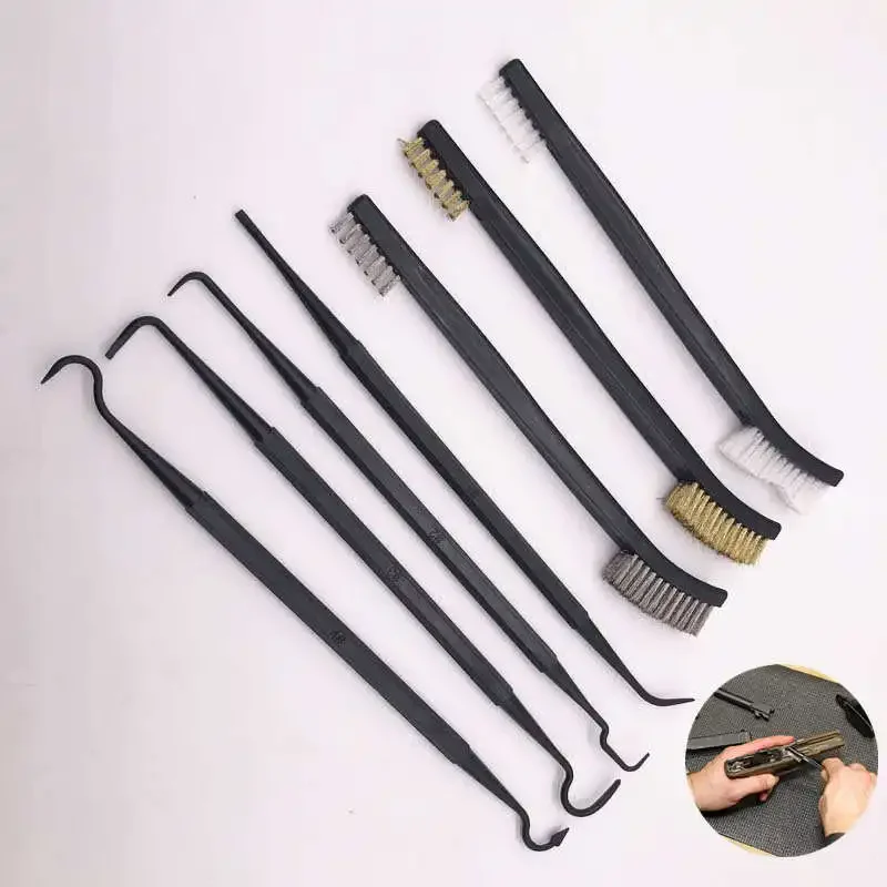 Gun Cleaning Rod - Set Pembersih pistol nilon ujung ganda,
