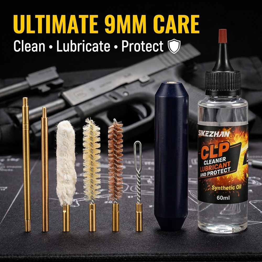 Gun Cleaning Rod - Kit Pembersih Pistol 9mm .38 .357
