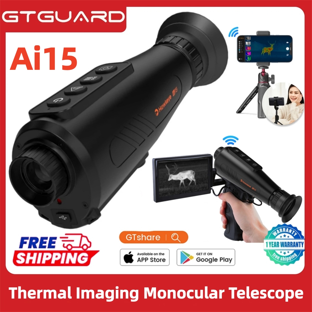 Outdoor Hunting Digital Night Vision - Kacamata Penglihatan Malam Monokuler Pencitraan Termal