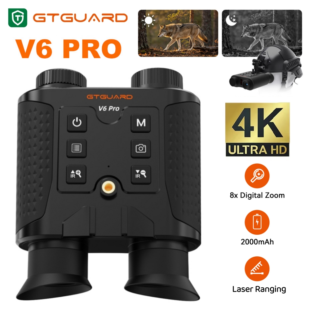 Outdoor Hunting Digital Night Vision - Teropong Penglihatan Malam 4K 8X Zoom