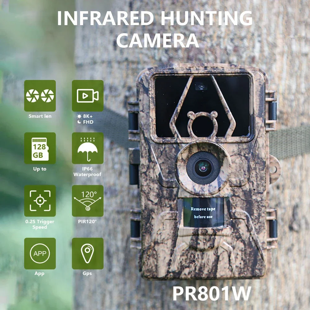 Kamera Trail Tahan Air 8K WiFi - Outdoor Hunting Camera Wifi ulasan dan harga