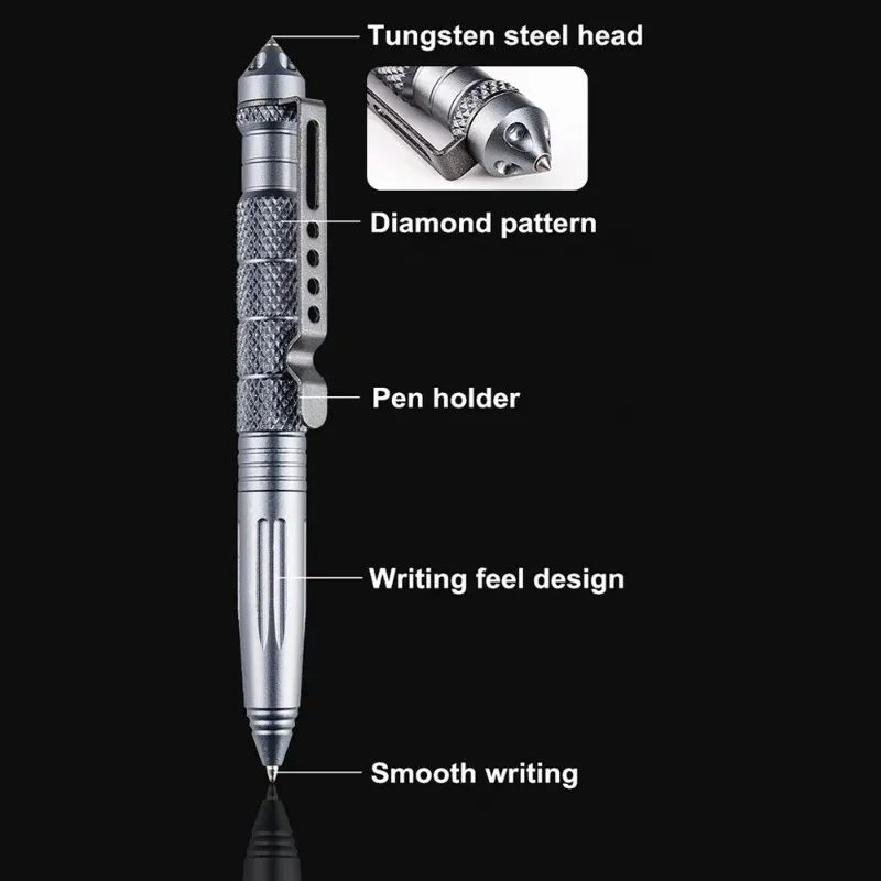 Pena Taktis Militer Pena Pemec - Tactical Pen Tool ulasan dan harga