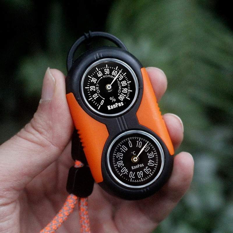 2 Dalam 1 Higrometer Termomete - Hunting Outdoor Thermometer ulasan dan harga