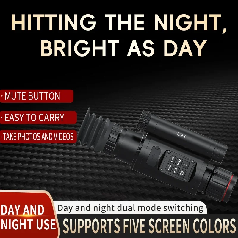 NV076-50mm-850 Monokuler Digit - Outdoor Hunting Digital Night Vision ulasan dan harga