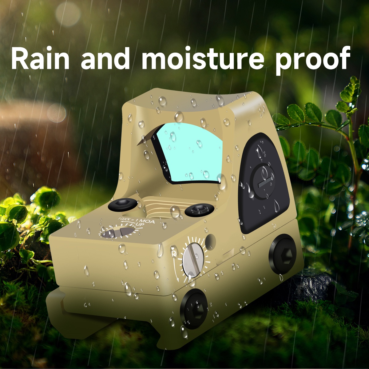 Mini Red Dot Sight Tactical Op - Outdoor Hunting Range ulasan dan harga