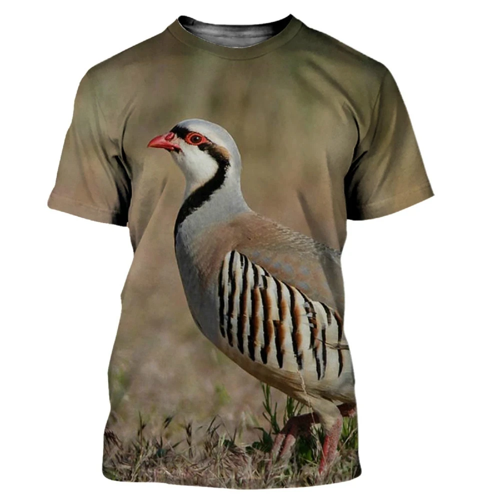 Kaos Pria Motif Burung Puyuh K - Hunting Quail ulasan dan harga