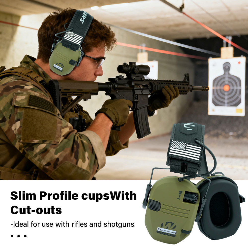 Pelindung telinga untuk berbur - Shooting Ear Muff ulasan dan harga