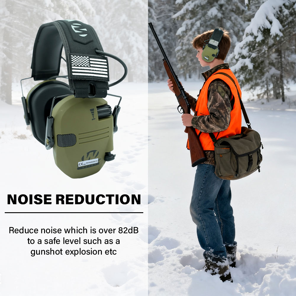Pelindung telinga untuk berbur - Shooting Ear Muff ulasan dan harga