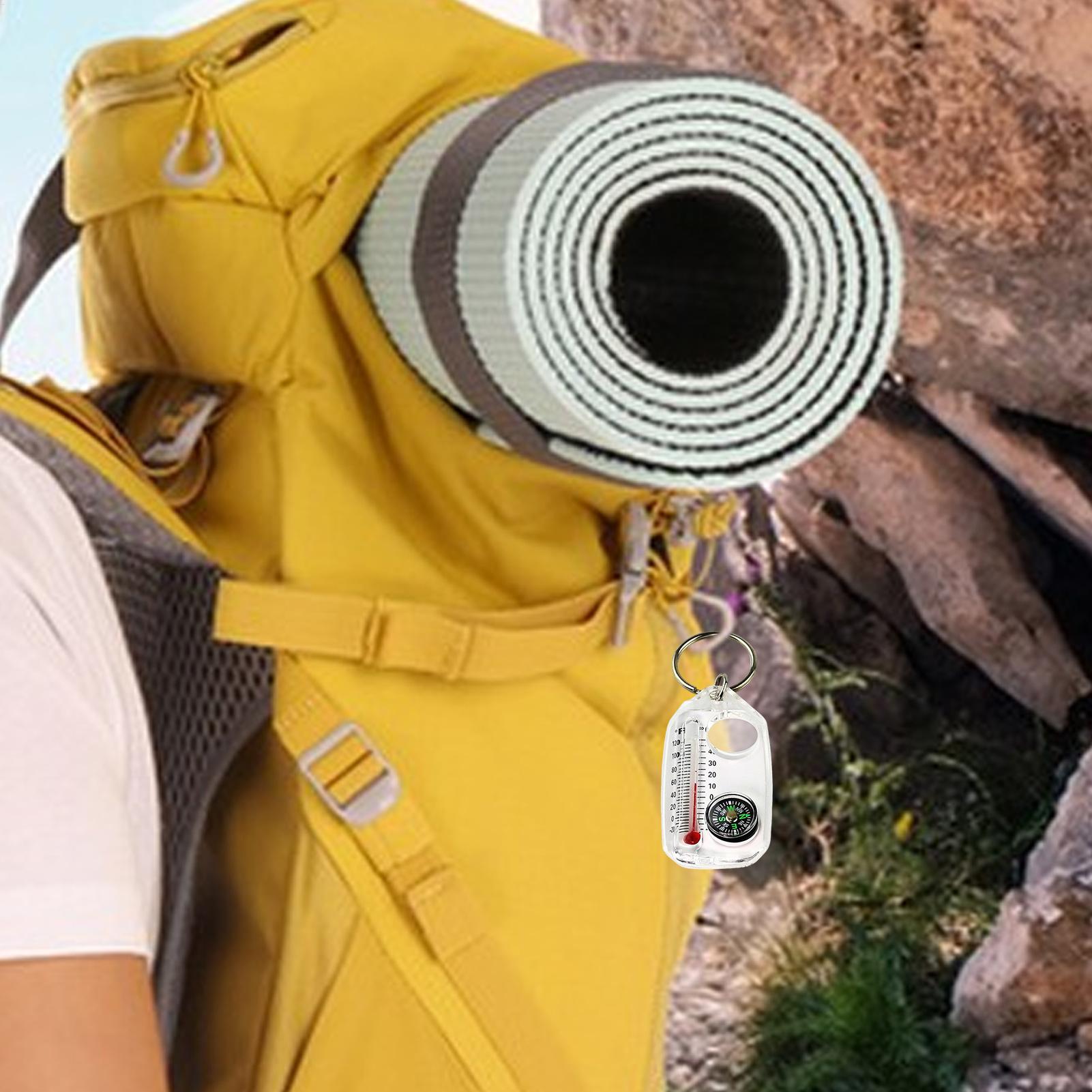 Kompas Termometer Gantungan Ku - Hunting Outdoor Thermometer ulasan dan harga