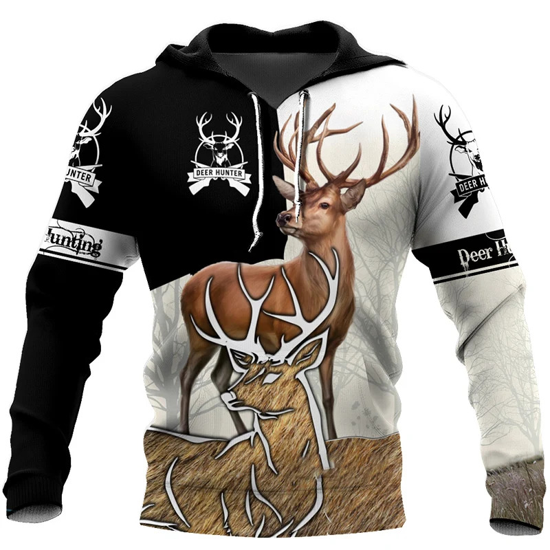 1 Buah Hoodie Custom Gambar An - Outdoor Hunting Pictures ulasan dan harga