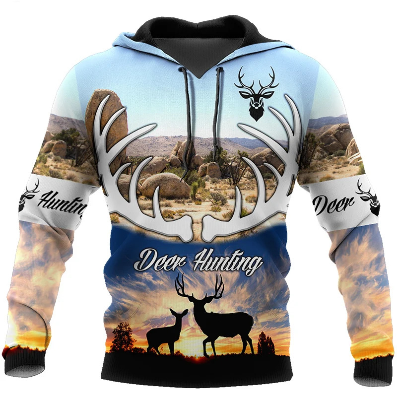1 Buah Hoodie Custom Gambar An - Outdoor Hunting Pictures ulasan dan harga
