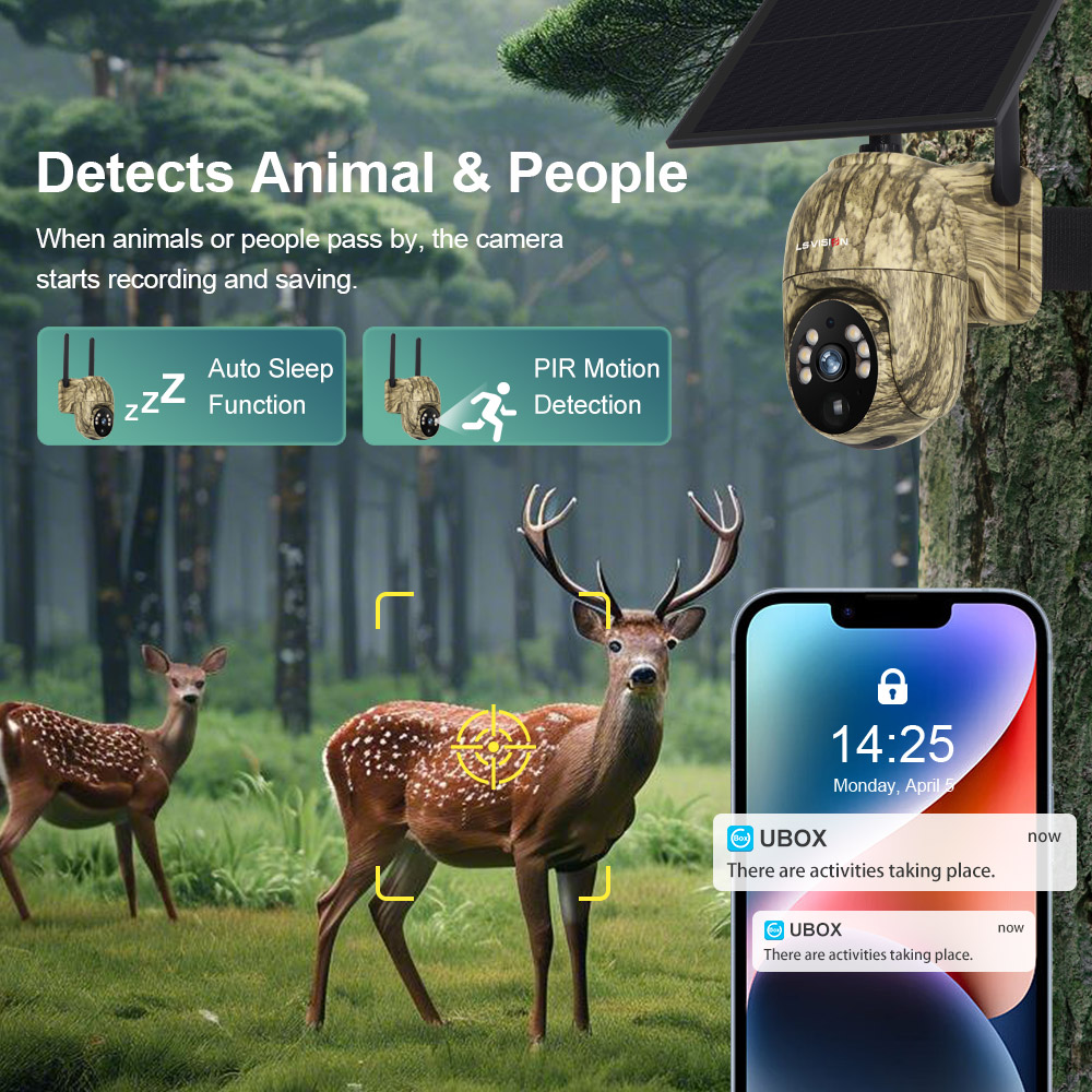 LS VISION kamera keamanan tena - Outdoor Hunting Camera Wifi ulasan dan harga