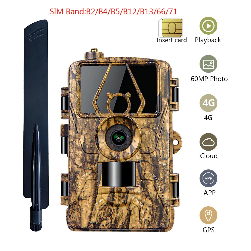 Kamera Inframerah HD8K 4G, kam - Outdoor Hunting Video Camera ulasan dan harga