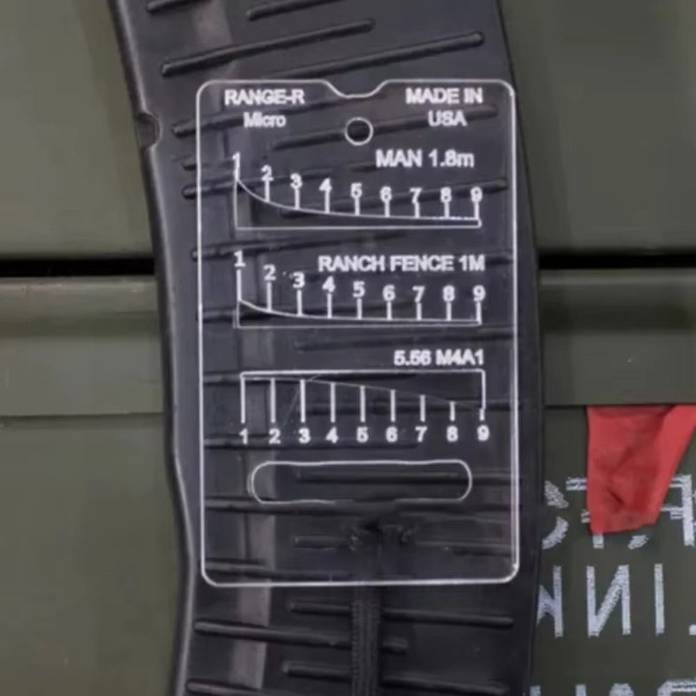 Pengukur Jarak Akrilik Tahan L - Outdoor Hunting Range ulasan dan harga