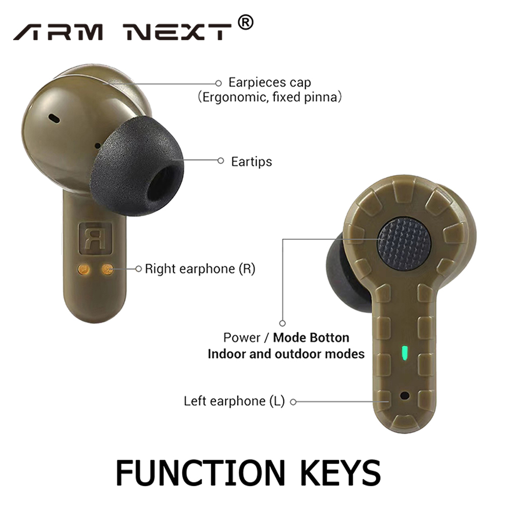 ARM NEXT headset taktis anti-n - Shooting Ear Muff ulasan dan harga