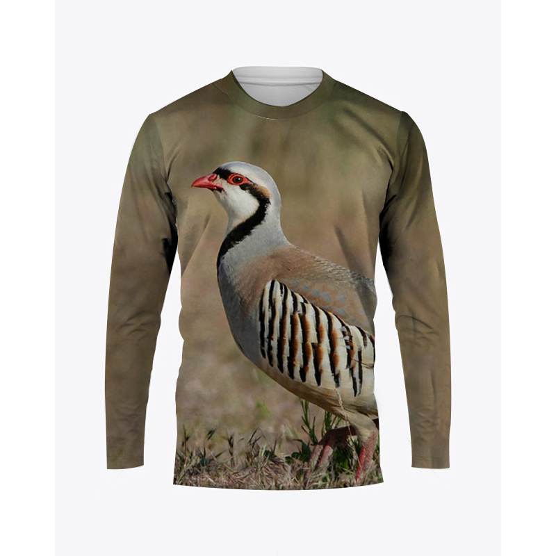 Kaus pria motif burung puyuh,  - Hunting Quail ulasan dan harga
