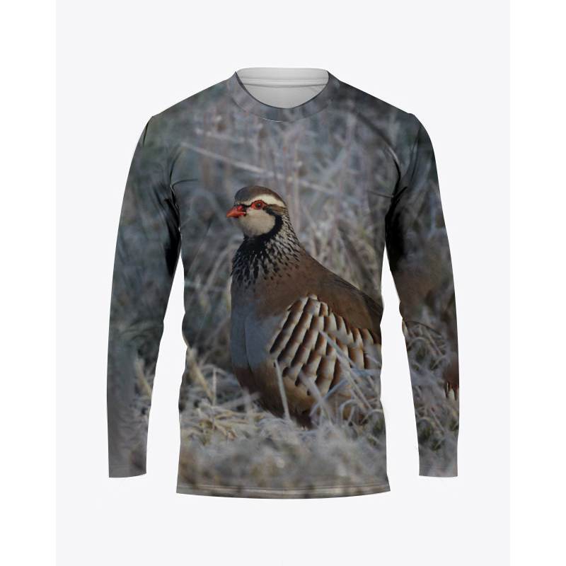 Kaus pria motif burung puyuh,  - Hunting Quail ulasan dan harga