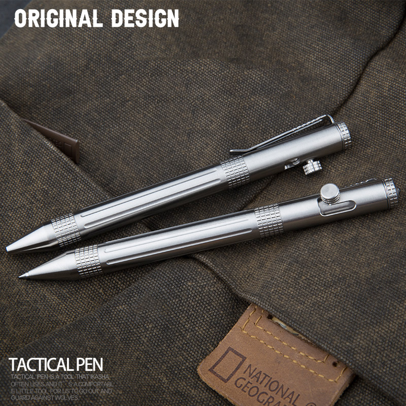 Pena Taktis Baja Anti Karat Pe - Tactical Pen Tool ulasan dan harga