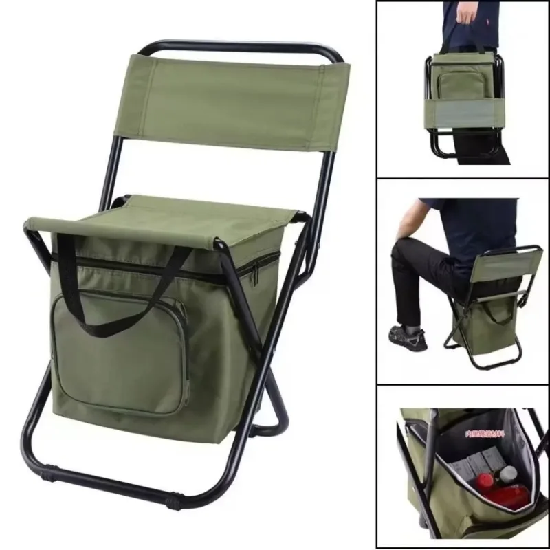 Kursi memancing lipat portabel - Hunting And Fishing Outdoor Chairs ulasan dan harga
