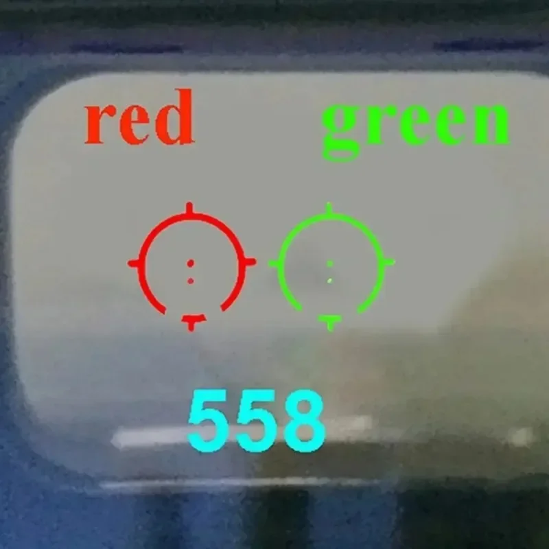 558 lingkup holografik 558 + 3 - Outdoor Hunting Range ulasan dan harga