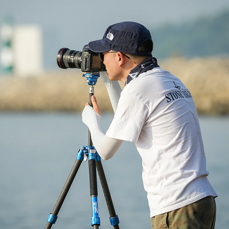 Tripod Serat Karbon Pengunci C - Outdoor Hunting Video Camera ulasan dan harga