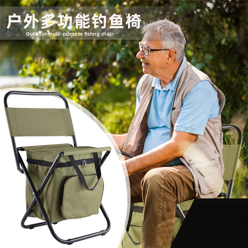 Tas Kursi Pancing Lipat 2 In 1 - Hunting And Fishing Outdoor Chairs ulasan dan harga