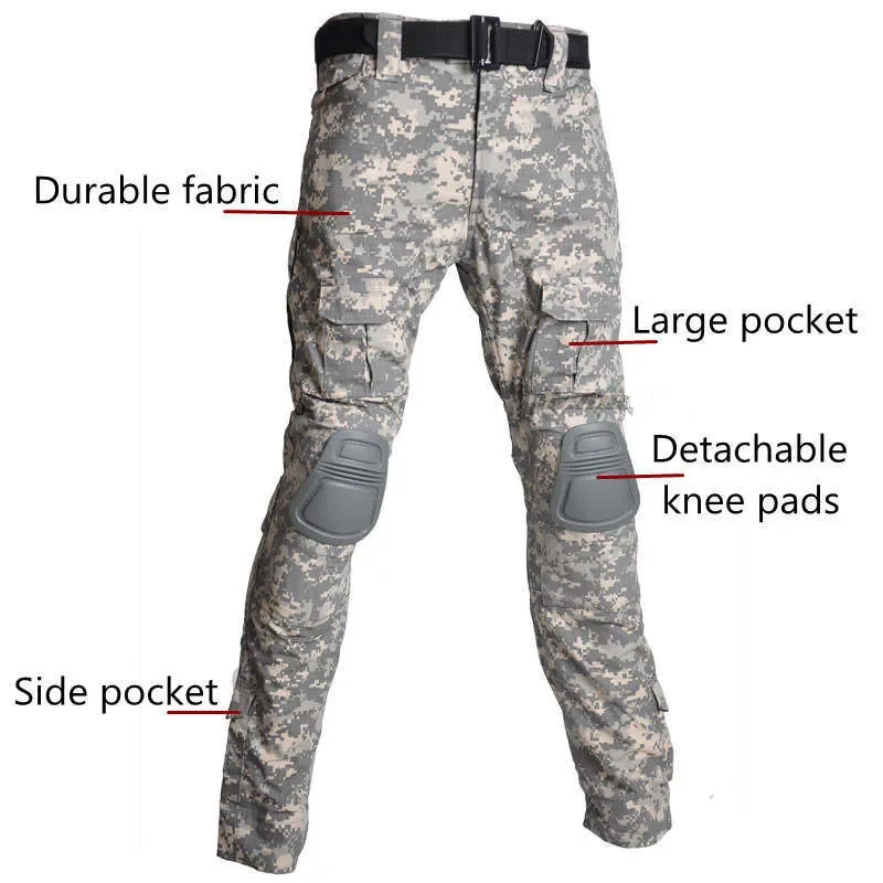 Setelan Seragam Taktis Hijau S - Hunting Outdoor Pants ulasan dan harga
