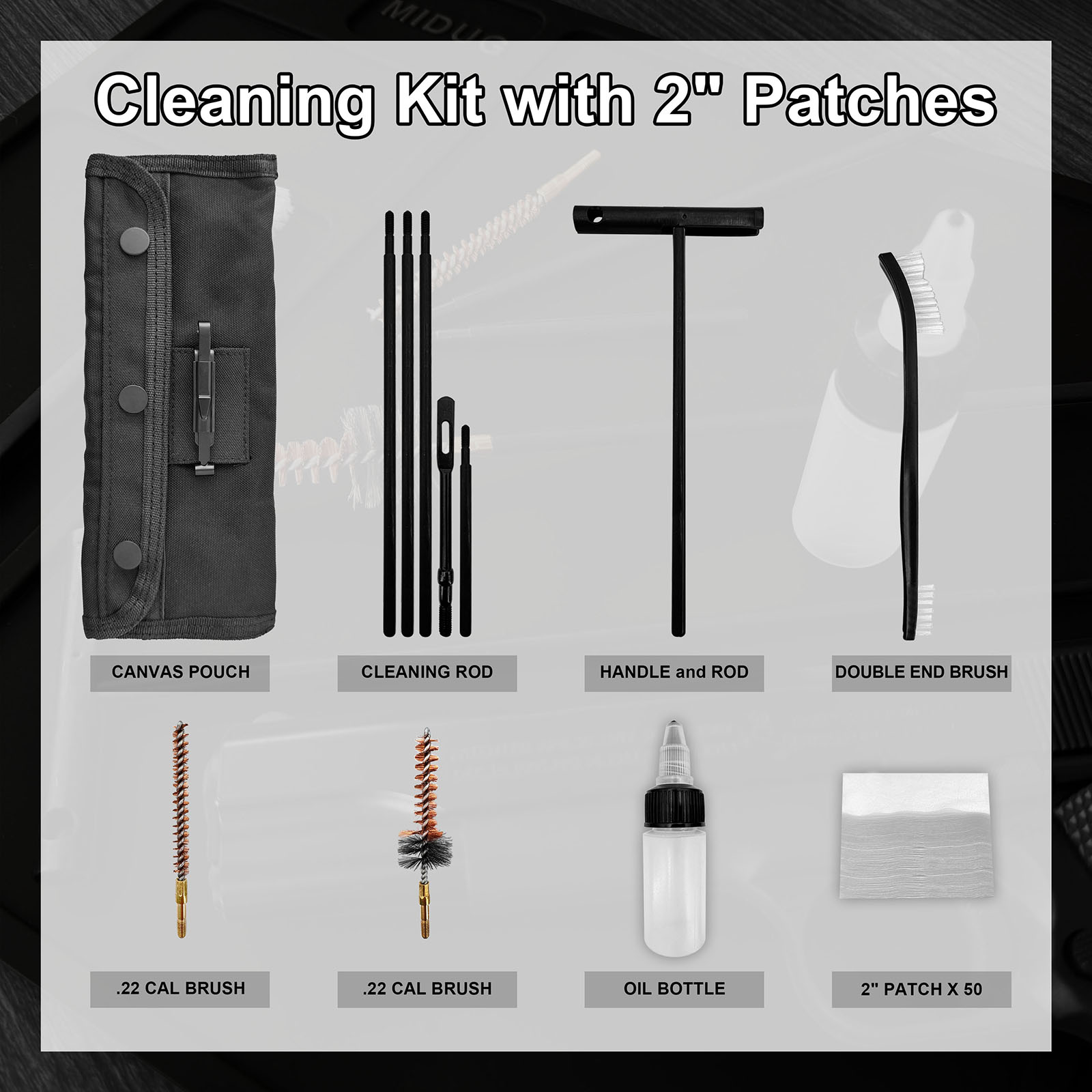 Kit Pembersih Pistol dengan Ba - Gun Cleaning Rod ulasan dan harga