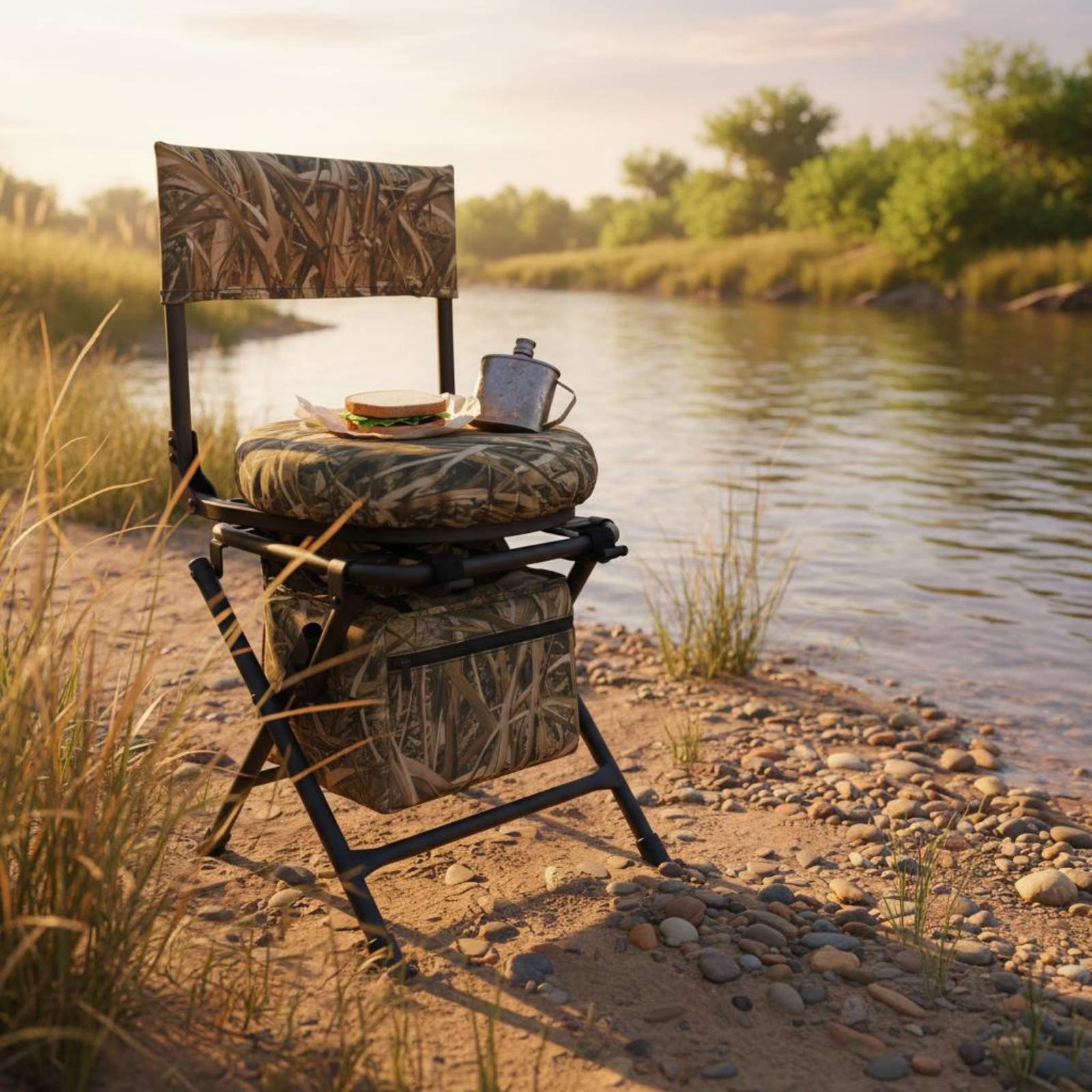Kursi Memancing Lipat, Bangku  - Hunting And Fishing Outdoor Chairs ulasan dan harga