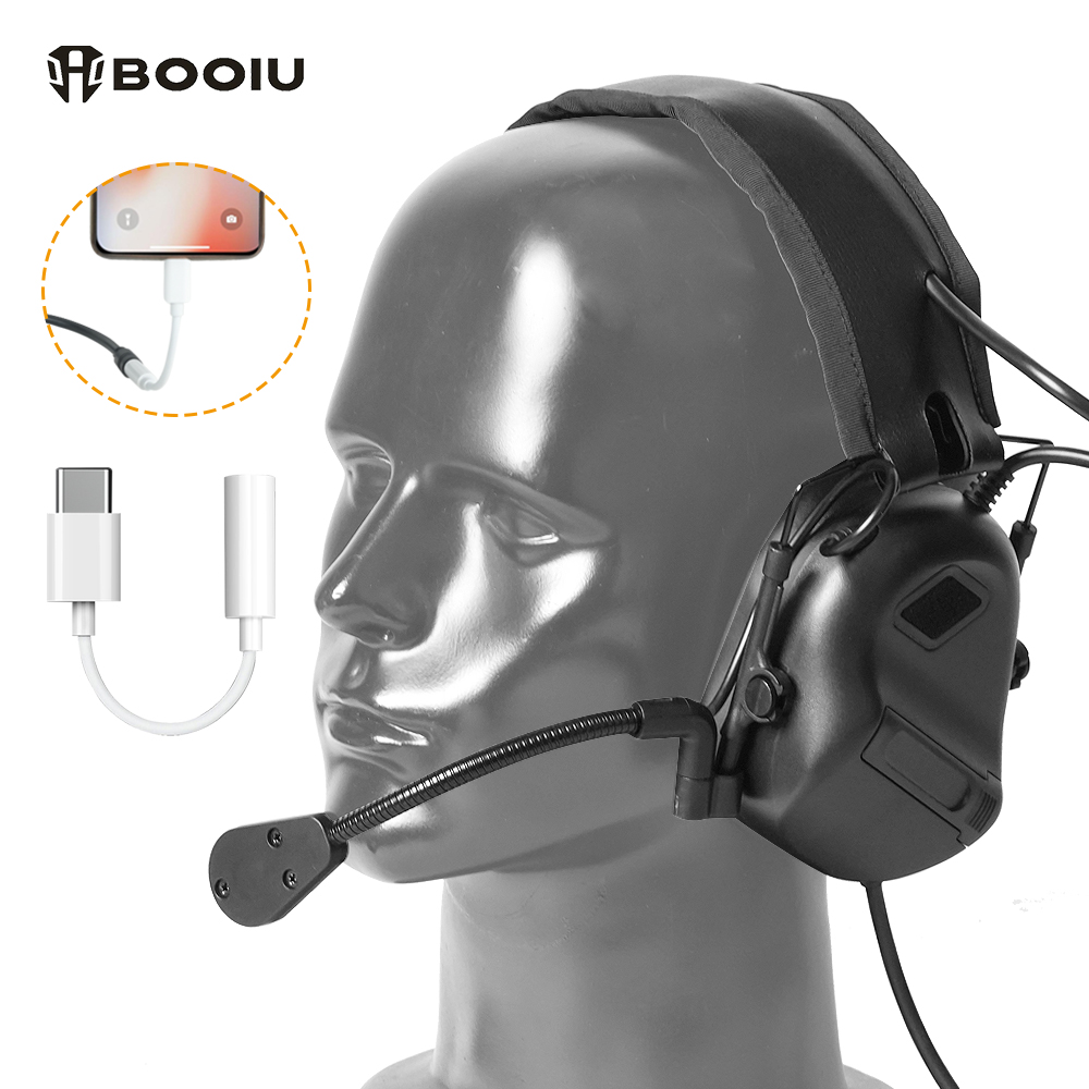BOOIU Headset Menembak Elektro - Shooting Ear Muff ulasan dan harga