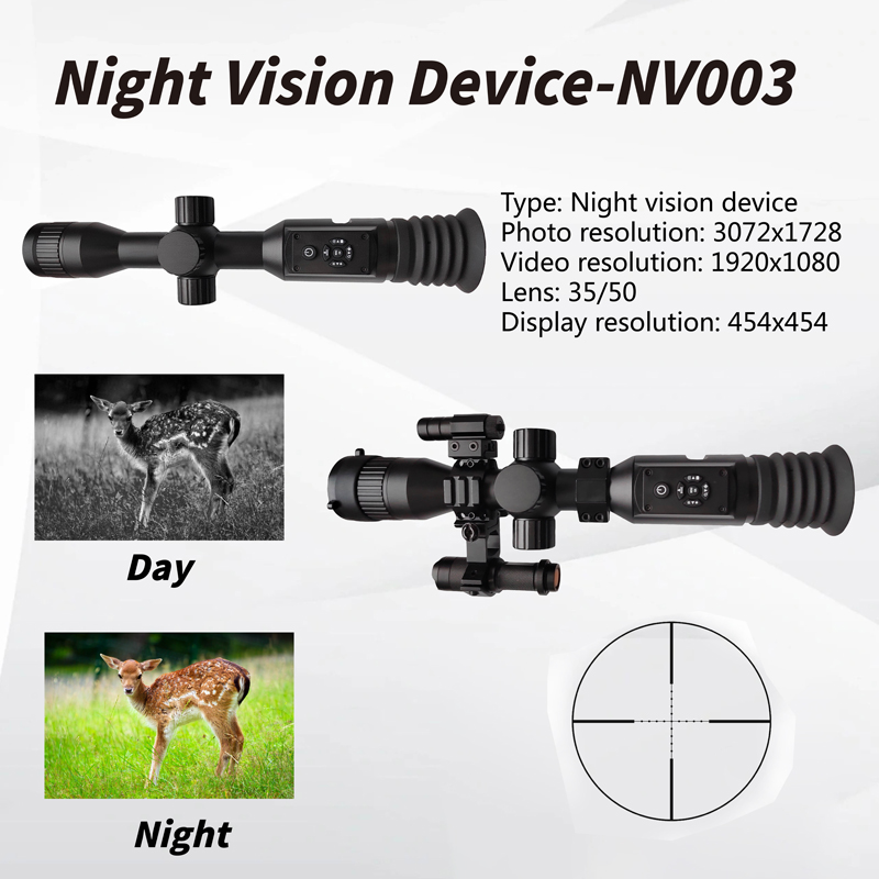 Teleskop Pembidik Inframerah P - Outdoor Hunting Digital Night Vision ulasan dan harga