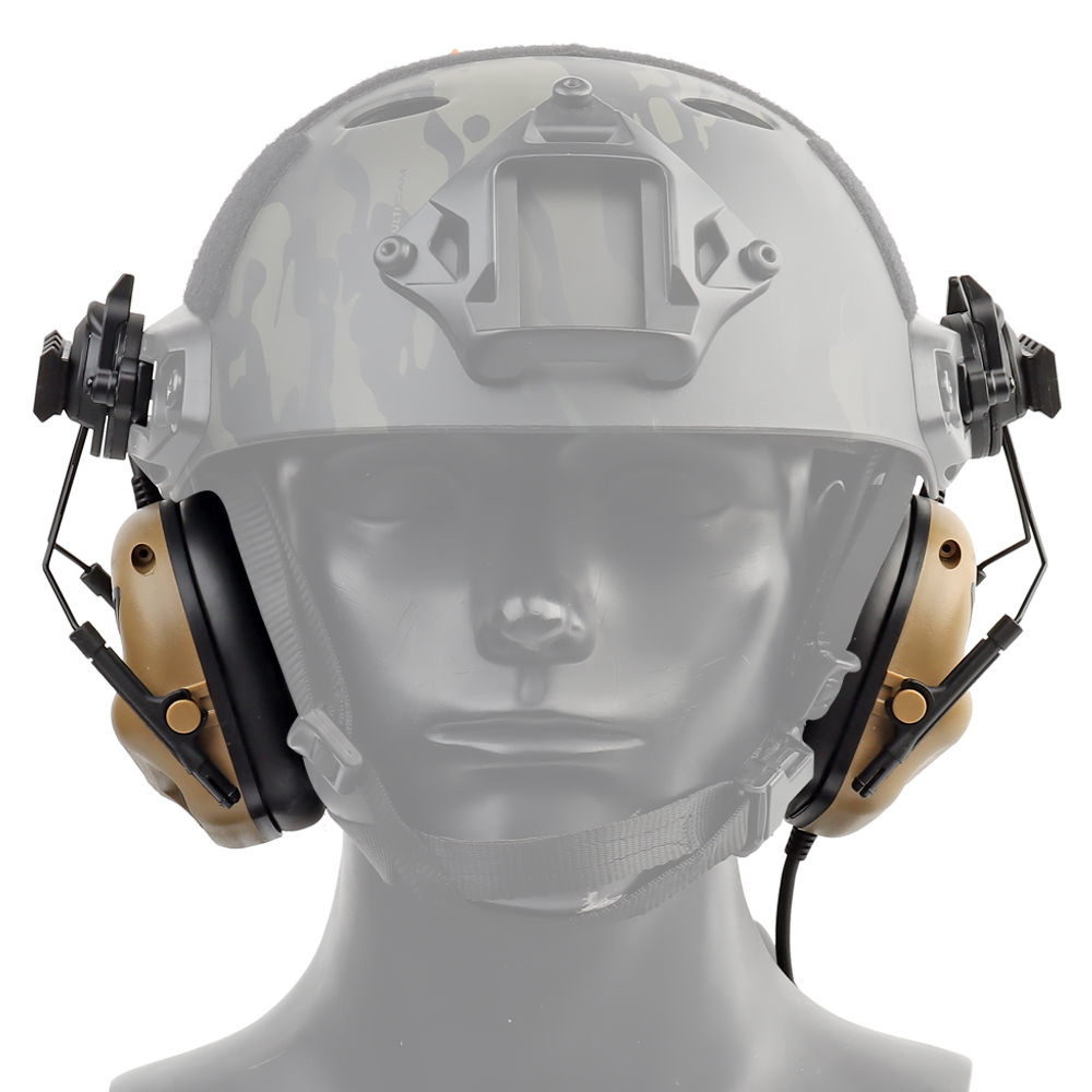LPRED Headset Helm Taktis Head - Shooting Ear Muff ulasan dan harga