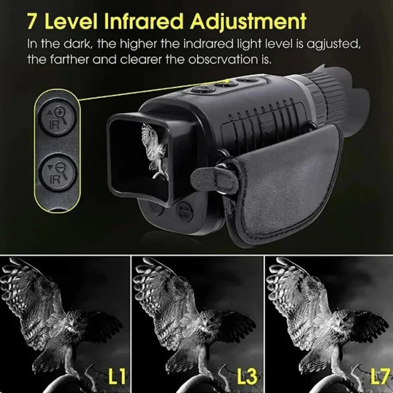 Teleskop Penglihatan Malam Inf - Outdoor Hunting Digital Night Vision ulasan dan harga