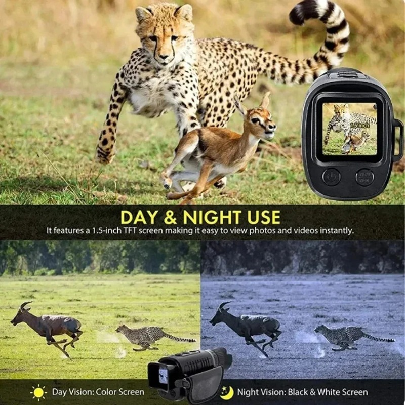 Teleskop Penglihatan Malam Inf - Outdoor Hunting Digital Night Vision ulasan dan harga