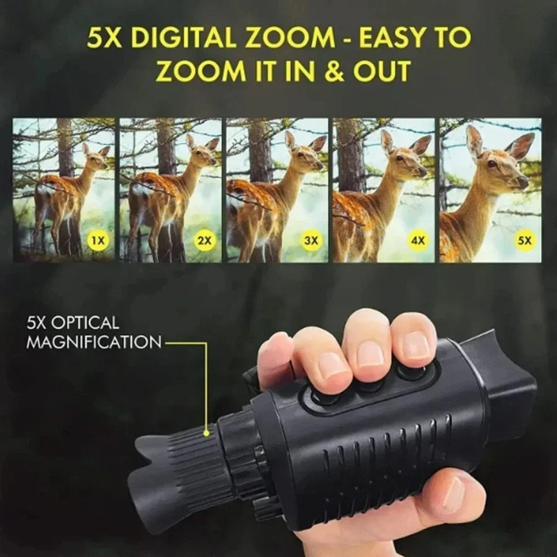 Teleskop Penglihatan Malam Inf - Outdoor Hunting Digital Night Vision ulasan dan harga