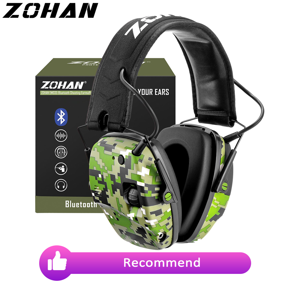 Zhan 5.0 earmuff elektronik Bl - Shooting Ear Muff ulasan dan harga