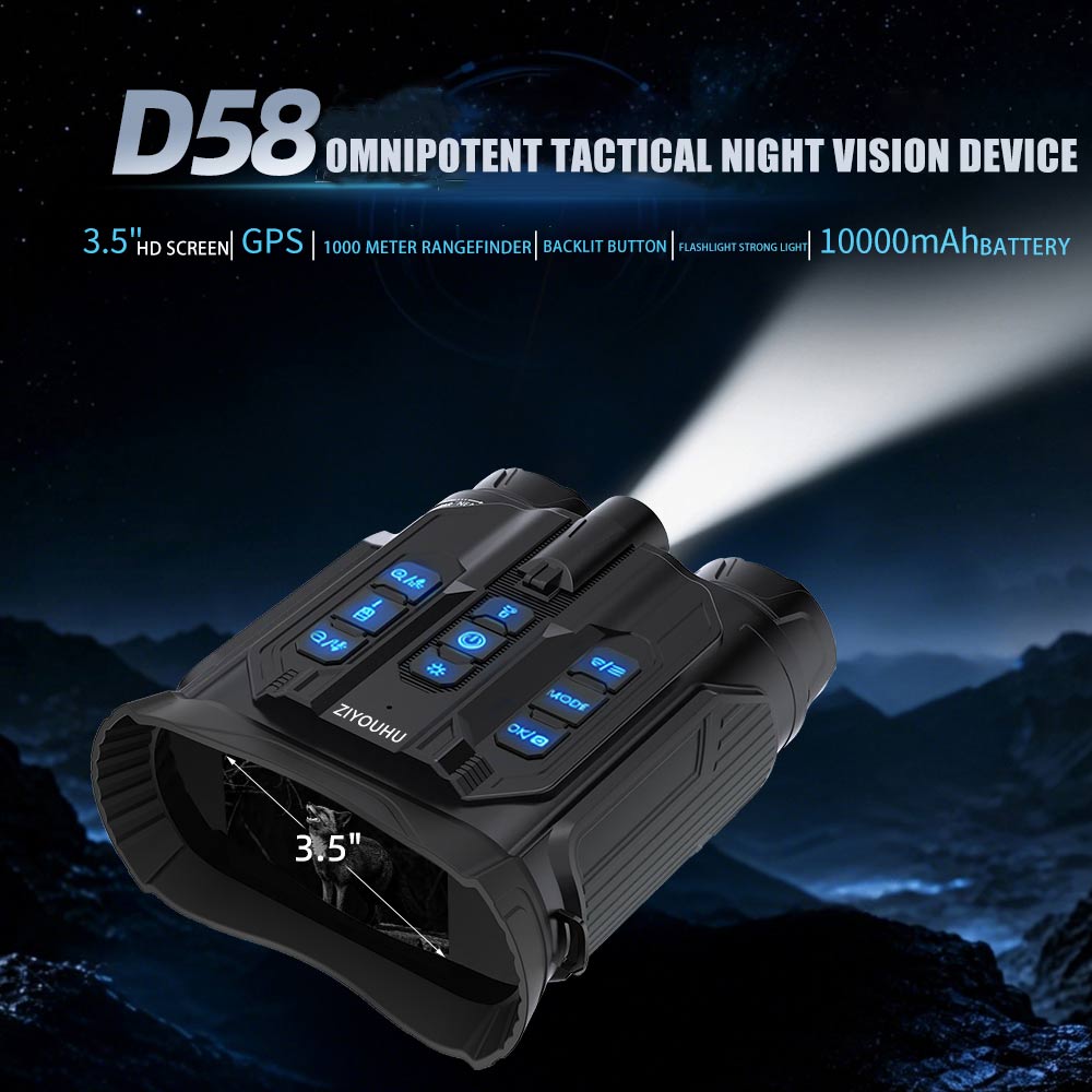 D58 18X Teropong Penglihatan M - Outdoor Hunting Digital Night Vision ulasan dan harga