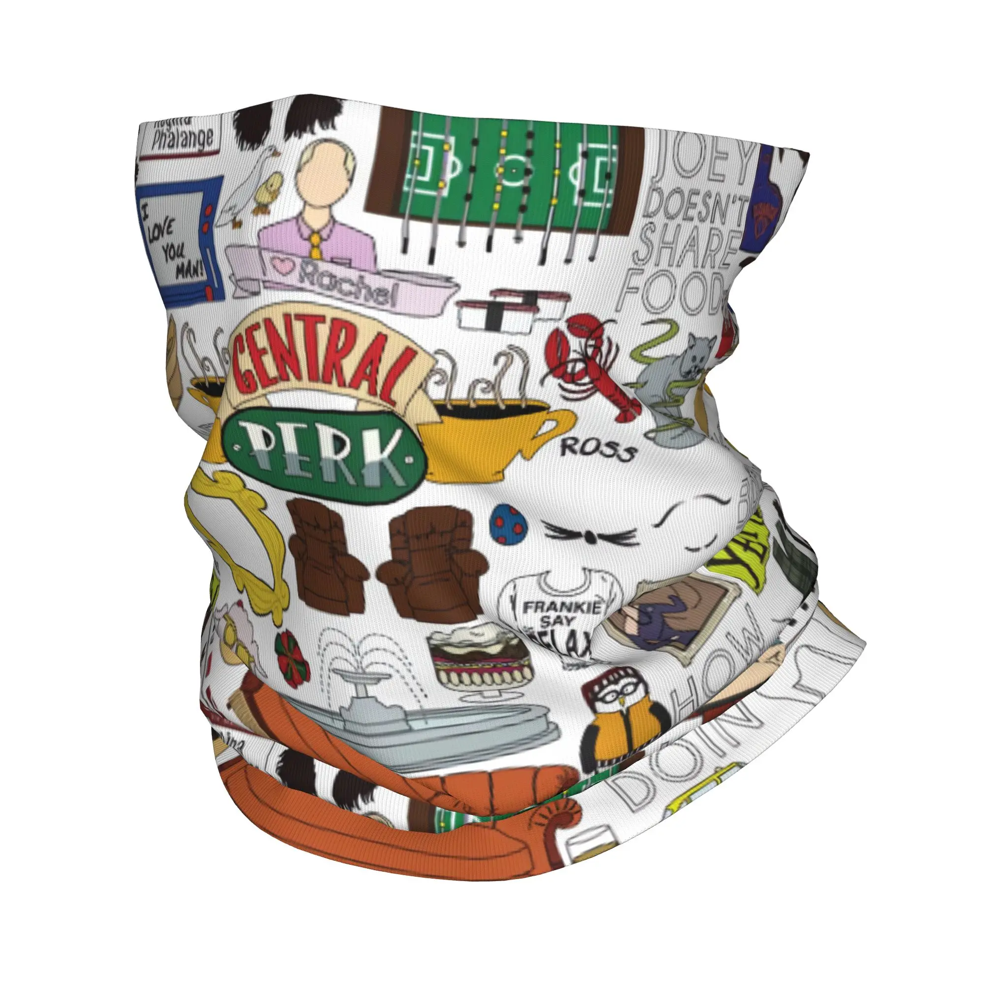 Bandana Collage Funny Friends  - Outdoor Hunting Tv ulasan dan harga