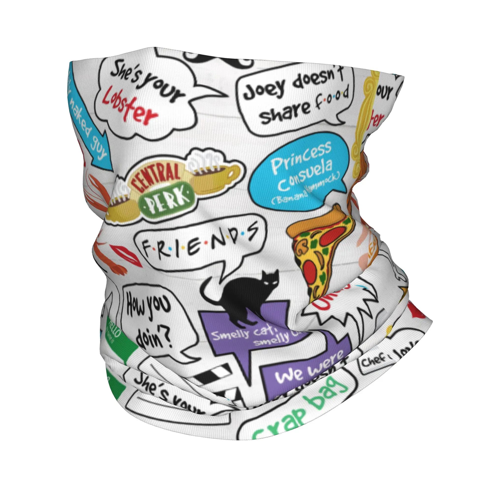 Bandana Collage Funny Friends  - Outdoor Hunting Tv ulasan dan harga